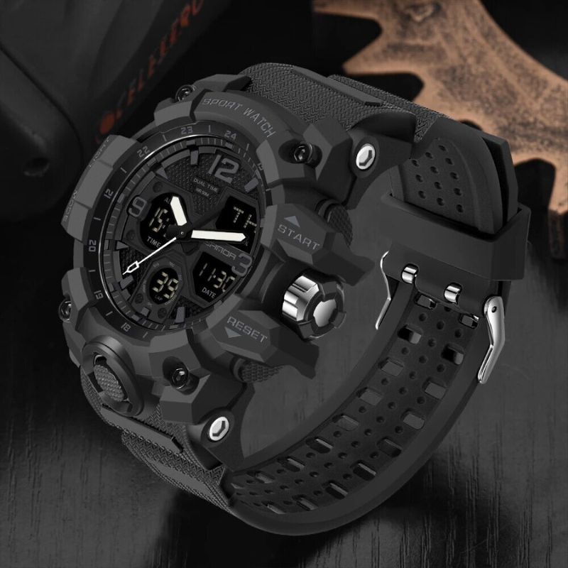 SANDA Emperean Sport Watch – Black