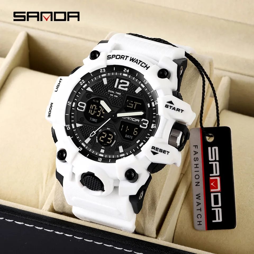 SANDA Emperean Sport Watch – White