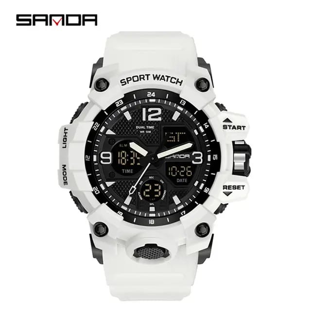 SANDA Emperean Sport Watch – White