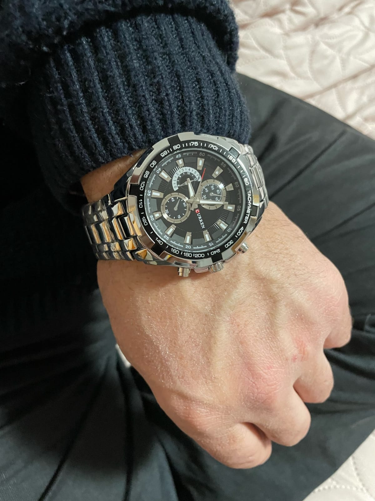 Curren 8023 Stainless Steel Watch
